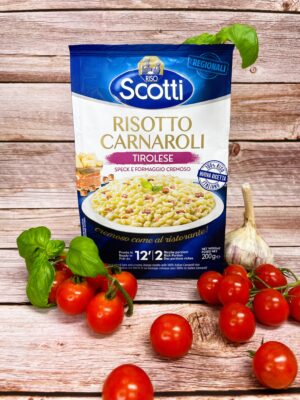 161 risotto gotowe danie z serem i speckiem