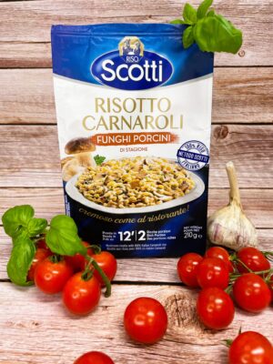 162 risotto gotowe danie z prawdziwkami