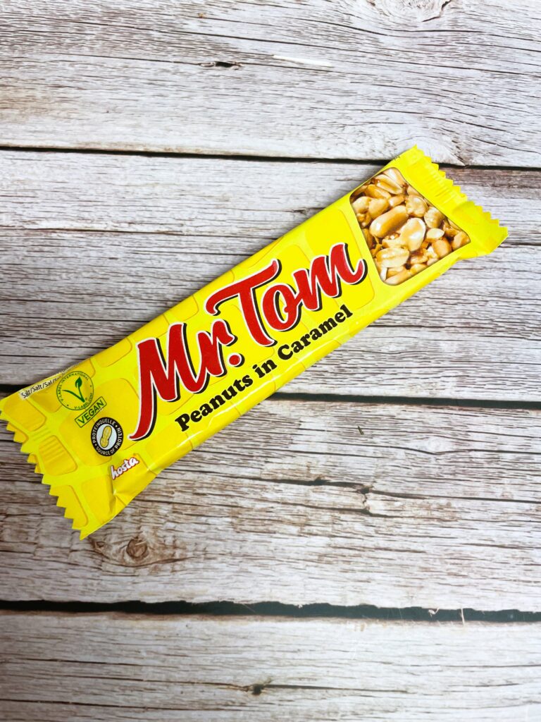 308 ORZESZKI ZIEMNE W KARMELU BATON SLODKA PRZEKĄSKA