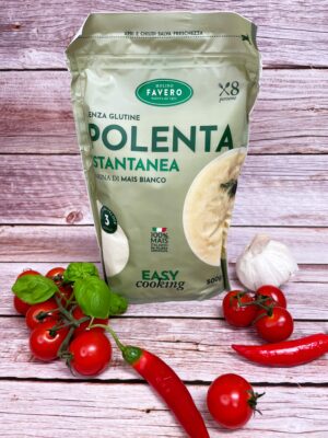 325 POLENTA BIAŁA Z MĄKI KUKURYDZIANEJ DANIE GOTOWE